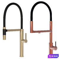 Faucet and dispenser set Paulmark 3D Model Vray, Corona