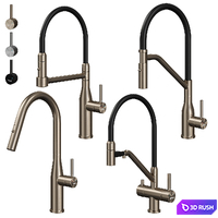 Gappo kitchen faucets 3D Model Corona