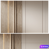 Art Wall 110 3D Model Corona
