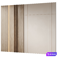 Art Wall 110 3D Model Corona
