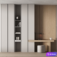 556 office furniture 33 workplace 17 3D Model Corona