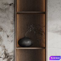 Rack 3D Model Vray, Corona