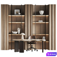 Workplace 15 3D Model Corona
