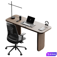 Workplace 29 3D Model Vray, Corona