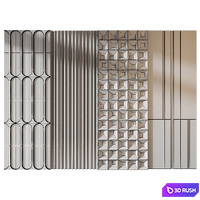 Wall Panels | Set 436 3D Model Corona