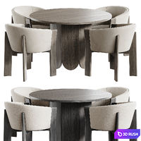 Clifford table, Chair Vical Home Nara 3D Model Corona