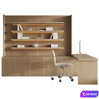 Workplace T3D 4 3D Model Corona