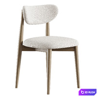 Clifford Torvall table and chair Torvall 3D Model Vray, Corona
