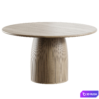 Josra Dining Chair and Arbor round table 3D Model Corona