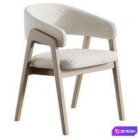 Josra Dining Chair and Arbor round table 3D Model Corona