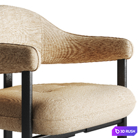 Cattelan Italia Botero Keramik and Greta Lounge 3D Model Corona