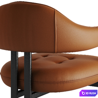 Cattelan Italia Botero Keramik and Greta Lounge 3D Model Corona