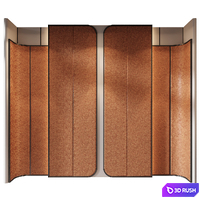 Wall Panels | Set 452 3D Model Corona