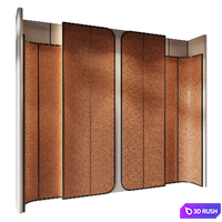 Wall Panels | Set 452 3D Model Corona