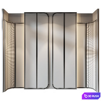 Wall Panels | Set 452 3D Model Corona