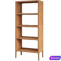 Bookcase or sideboard table by zara home 3D Model Vray, Corona