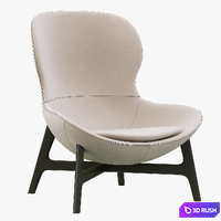 Ditre Italia Round Armchair 3D Model Vray