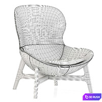 Ditre Italia Round Armchair 3D Model Vray