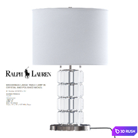 Ralph Lauren BROOKINGS LARGE TABLE LAMP 3D Model Vray