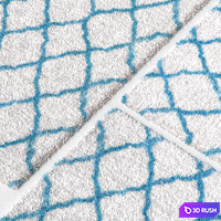 Carpet nuLOOM Nelda Trellis Kids Shag Rug 3D Model Vray