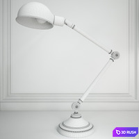 LOFT CONCEPT_Brass Vintage Loft Table Lamp 3D Model Vray