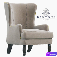 Dantone Home Chantilly Armchair 3D Model Vray