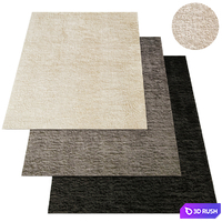 Performance Shag Rug RH 3D Model Vray