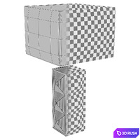 Table Lamp Jiya 112318 Eichholtz 3D Model Vray