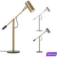 RH - Champeaux Cantilever Table Lamp 3D Model Vray