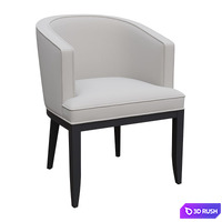 Seven Sedie Armchair Dalila 3D Model Vray