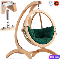 GLOBO CHAIR 3D Model Vray, Corona