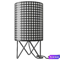ABC Table Lamp 3D Model Corona