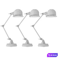 RH - Atelier Task Table Lamp 3D Model Vray