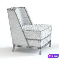 The Sofa &amp; Chair Sloane Armchair 3D Model Vray