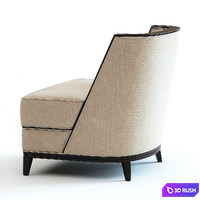 The Sofa &amp; Chair Sloane Armchair 3D Model Vray