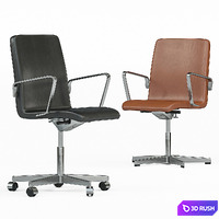 Fritz Hansen Oxford Classic armchair 3D Model Corona