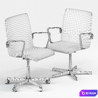 Fritz Hansen Oxford Classic armchair 3D Model Corona