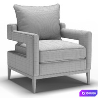 Dantone | Armchair "Princeton" 3D Model Vray