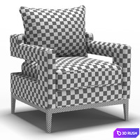 Dantone | Armchair "Princeton" 3D Model Vray