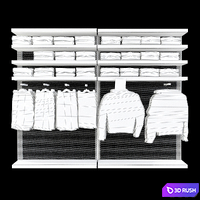 Sport shop 3D Model Vray, Corona