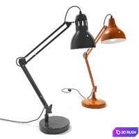 Set table lamp 2 3D Model Corona