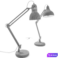Set table lamp 2 3D Model Corona