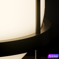 Vibia palma table lamp 3D Model Corona
