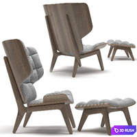 Armchair Mammoth 3D Model Vray