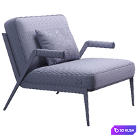 Lima nicoline armchair 3D Model Corona