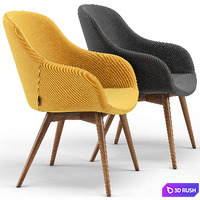 Gilly dining chair 3D Model Vray