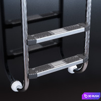 Pool Ladder - Aquaviva Mixta MX 3D Model Vray, Corona