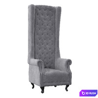 Wingback chair 3D Model Vray
