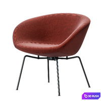 Fritz Hansen - Pot 3D Model Corona
