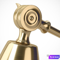 Table Lamp Ikea Barometer 3D Model Corona